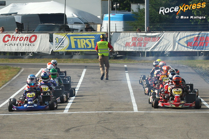 Start KZ met Jarno Opmeer op voorste startrij